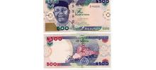 Nigeria #W48  500 Naira